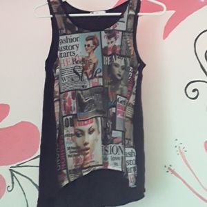 Womens blouse tank